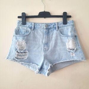 Pacsun High waisted Festival shorts,100%‎ cotton denim ,29